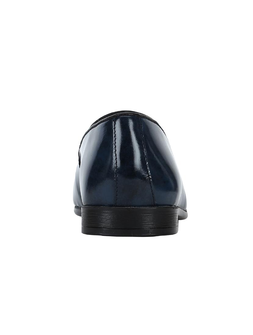 navy Patent Leather slip ons - 15613183 - Zoom Image - 4