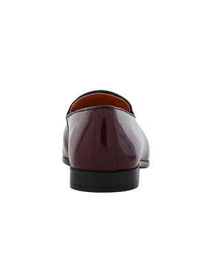 maroon Patent Leather slip ons - 15613185 - Standard Image - 4
