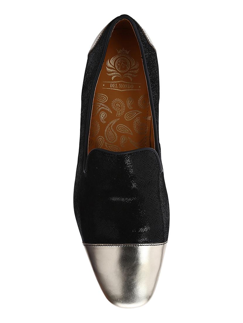 black Leather casual slip ons - 15613197 - Zoom Image - 4