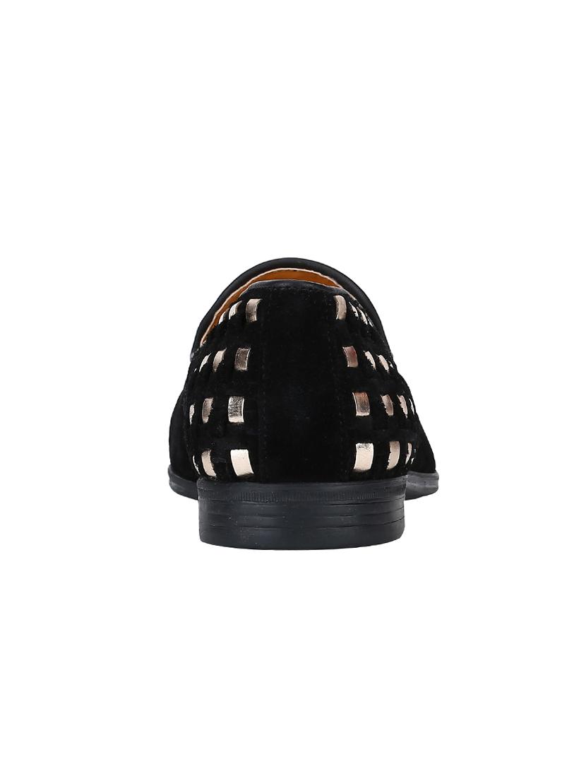 black Suede casual slipons - 15613210 - Zoom Image - 4
