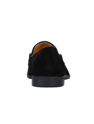 black Suede casual slipons - 15613217 - Standard Image - 4