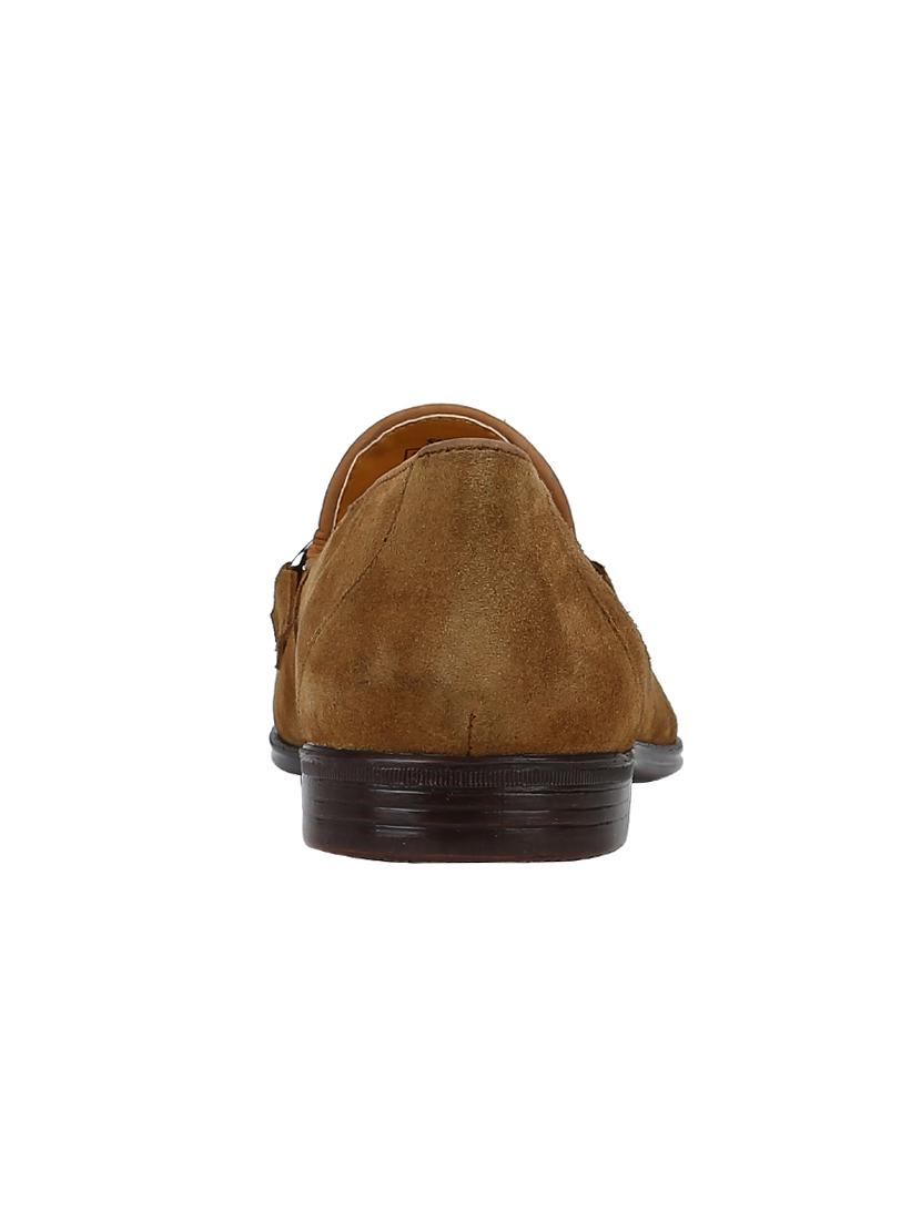 tan Suede tassel slipons - 15613218 - Zoom Image - 4