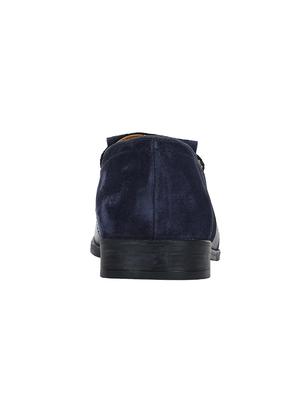 blue Suede casual slip ons - 15613242 - Standard Image - 4