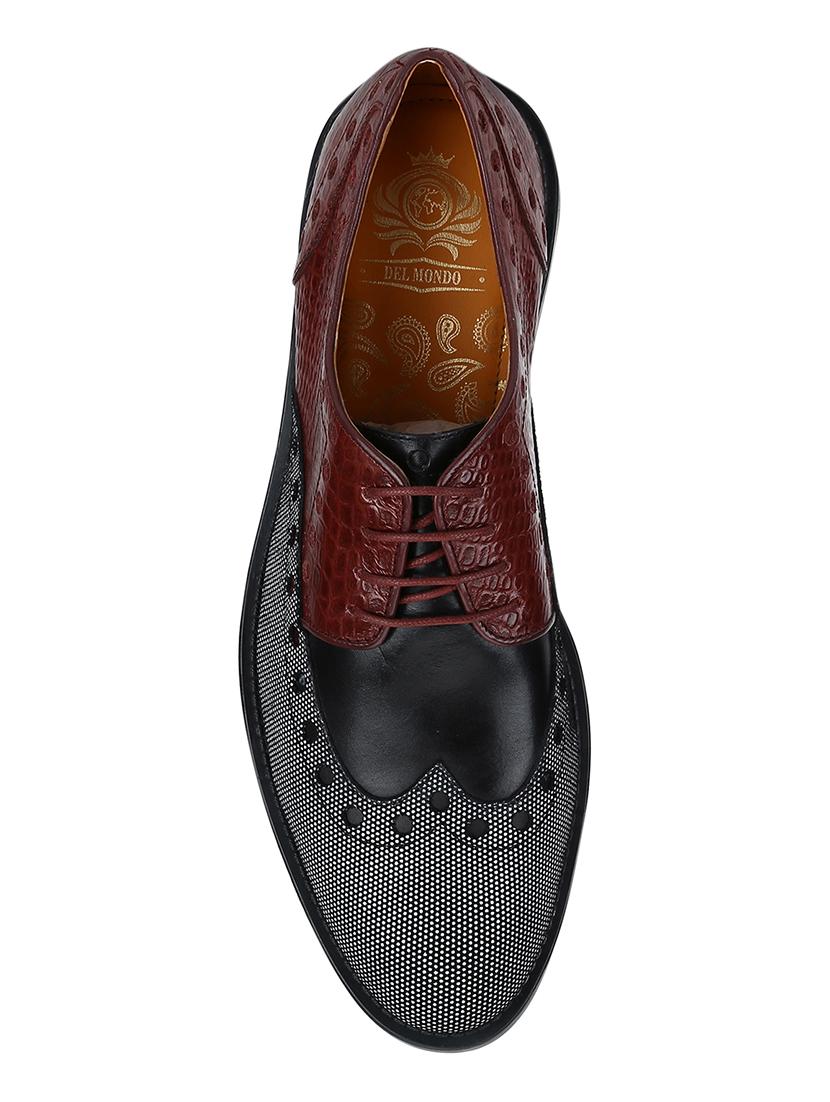 multi colored Leather lace up shoes - 15613338 - Zoom Image - 4