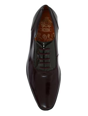brown Patent Leather lace-up oxfords - 15613363 - Standard Image - 4