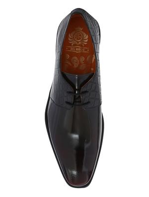 brown Patent Leather lace-up derbys - 15613365 - Standard Image - 4