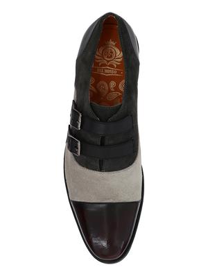 multi colored Suede slip on monk straps - 15613378 - Standard Image - 4
