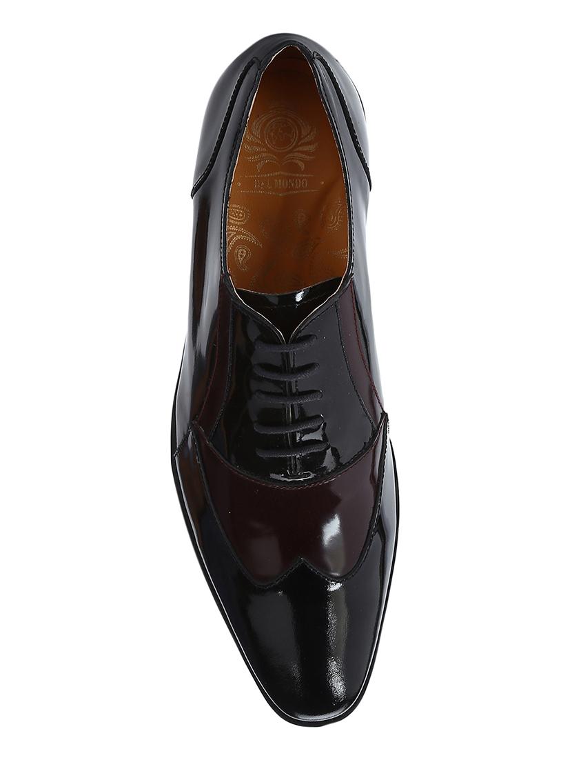 black Patent Leather lace-up brouges - 15613401 - Zoom Image - 4