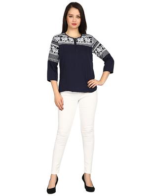zip detail block print top - 15614655 - Standard Image - 4