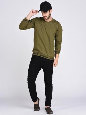 green fleece sweatshirt - 15614763 - Standard Image - 4