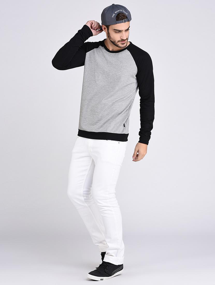 grey cotton sweatshirt - 15614765 - Zoom Image - 4
