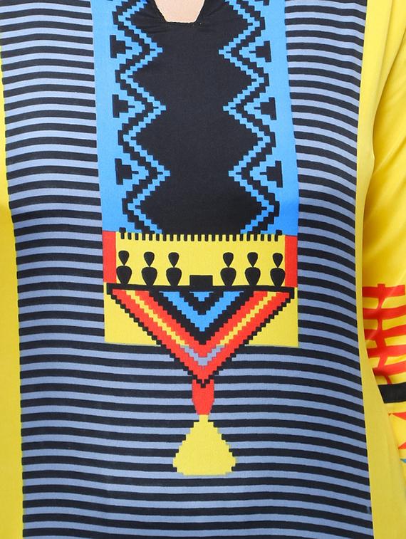 Printed straight kurta - 15614849 - Zoom Image - 4