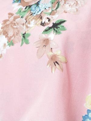 overlay floral maxi dress - 15615411 - Standard Image - 4