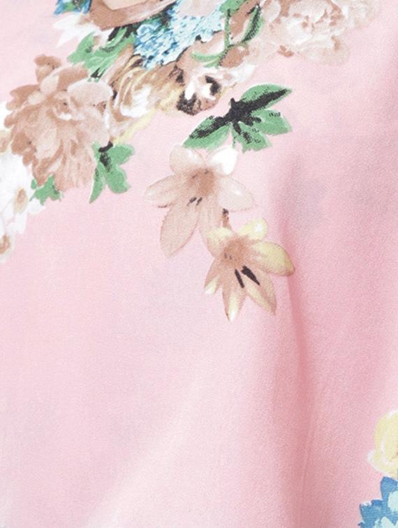 overlay floral maxi dress - 15615411 - Zoom Image - 4