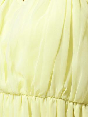 keyhole neck blouson maxi dress - 15615416 - Standard Image - 4