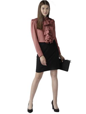 ruffled detail button up top - 15615427 - Standard Image - 4