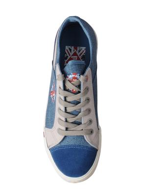 blue Fabric lace up sneakers - 15615700 - Standard Image - 4