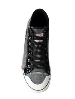 grey Canvas lace up sneakers - 15616080 - Standard Image - 4