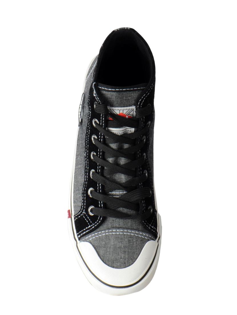 grey Canvas lace up sneakers - 15616080 - Zoom Image - 4