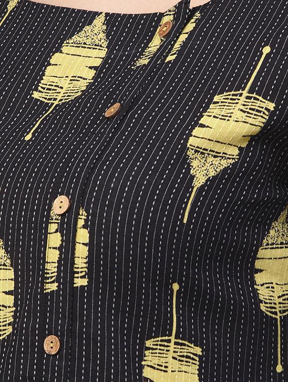 Kaantha straight kurta - 15616110 - Zoom Image - 4