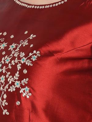 embroidered stitched blouse - 15616113 - Standard Image - 4
