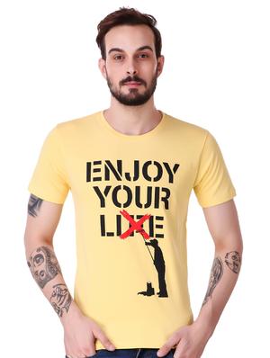 yellow cotton combos t-shirt - 15616122 - Standard Image - 4