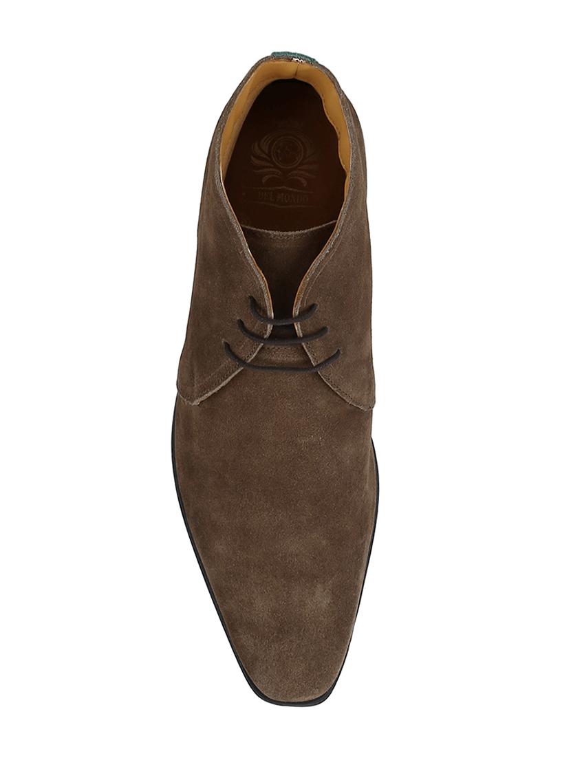 brown Suede low ankle boots - 15616459 - Zoom Image - 4