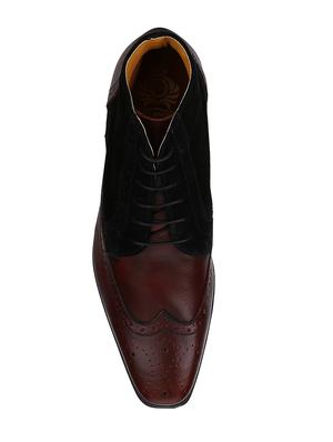 brown Leather low ankle boots - 15616462 - Standard Image - 4
