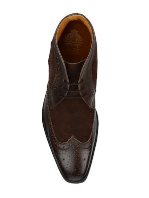 brown Suede low ankle boots - 15616472 - Standard Image - 4