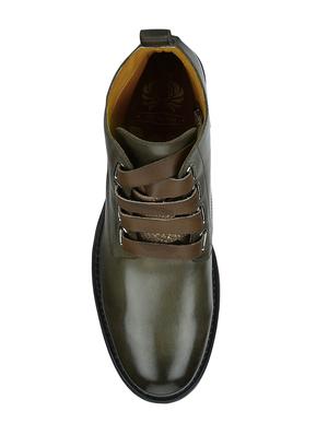 grey Leather high ankle boots - 15616505 - Standard Image - 4