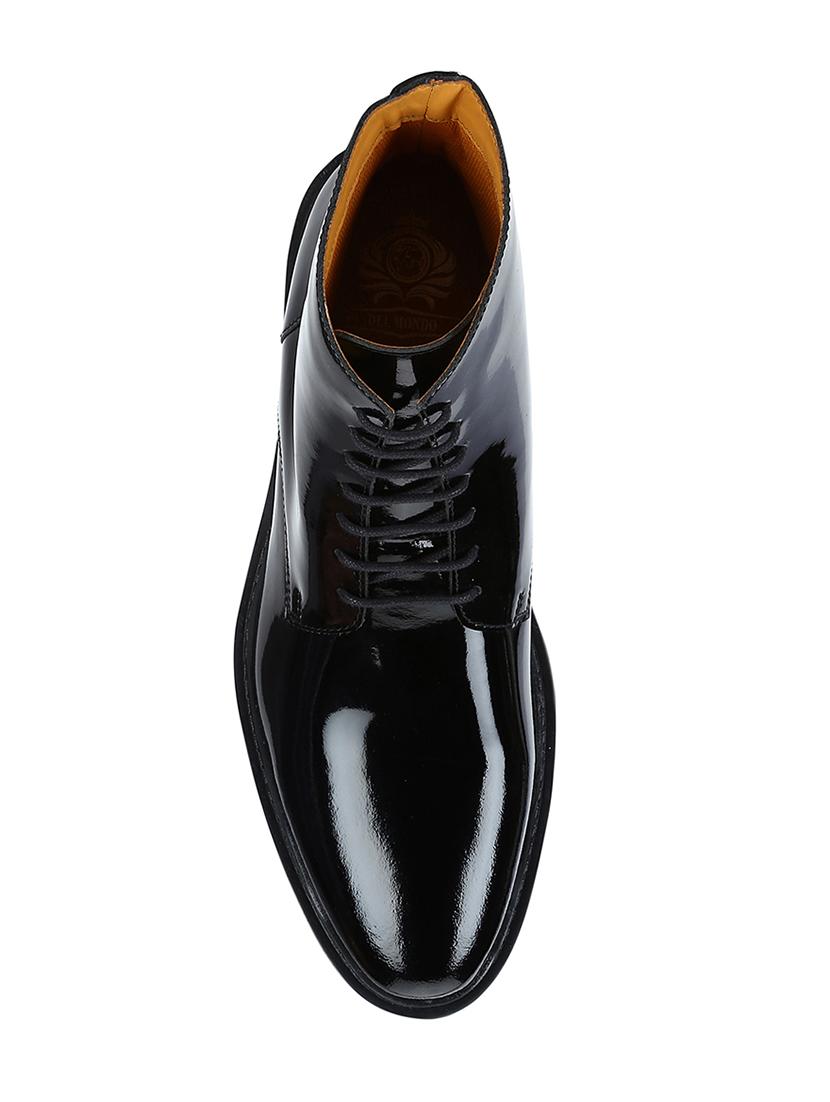 black Patent Leather high ankle boots - 15616507 - Zoom Image - 4