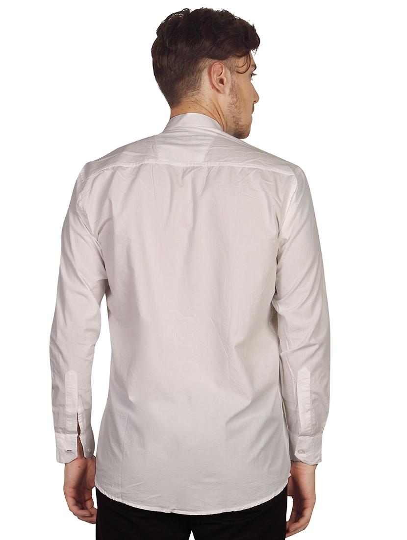 white cotton casual shirt - 15616554 - Zoom Image - 4