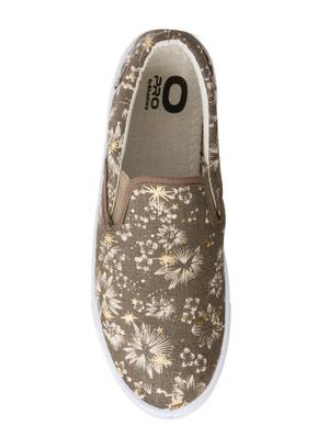 brown plimsolls casual shoes - 15616628 - Standard Image - 4
