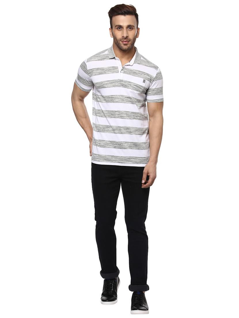 grey cotton pocket t-shirt - 15619671 - Zoom Image - 4
