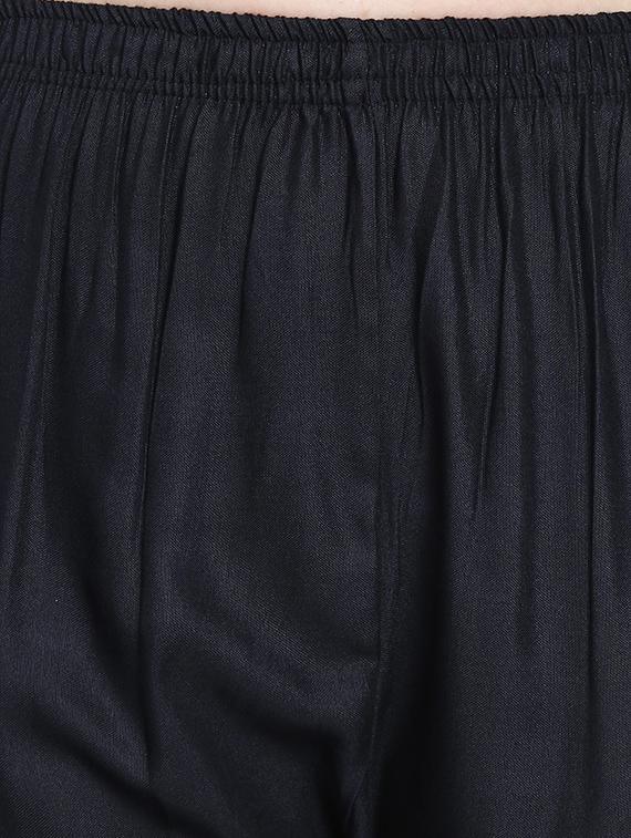 Lace insert solid palazzo - 15619991 - Zoom Image - 4