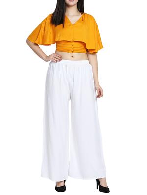 solid flared palazzo - 15620011 - Standard Image - 4