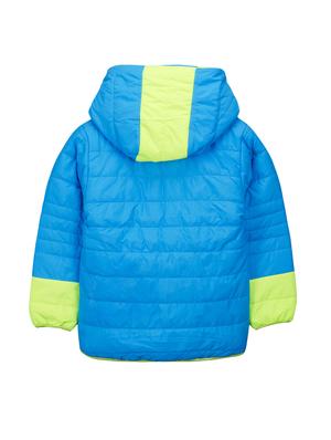 multi colored polyester reversible quilted jacket - 15620464 - Standard Image - 4