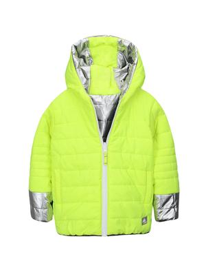 multi colored polyester reversible quilted jacket - 15620465 - Standard Image - 4