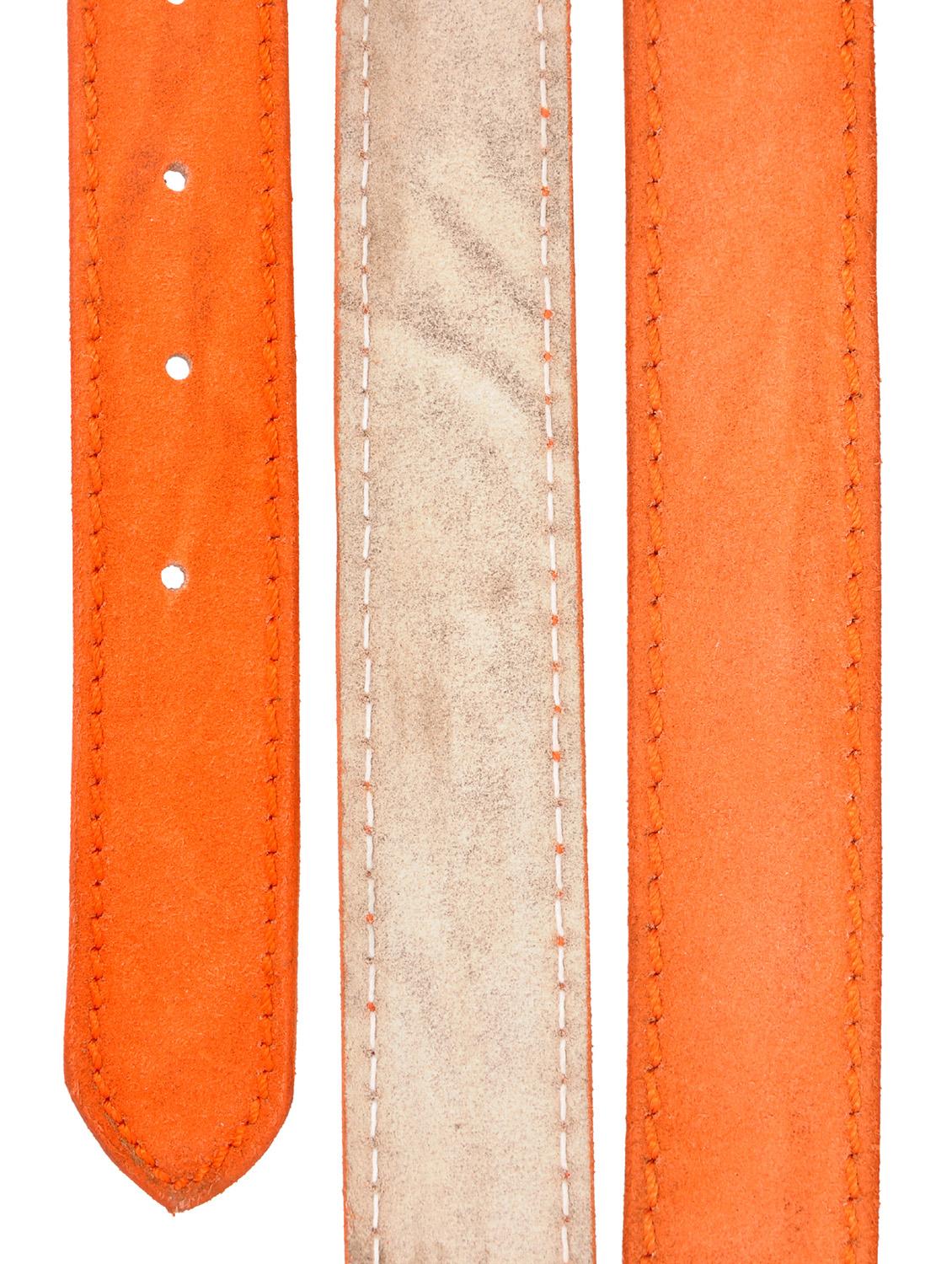 orange leather belt - 15620755 - Zoom Image - 4
