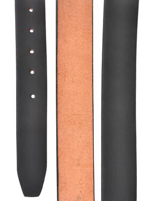 black leather belt - 15620757 - Standard Image - 4