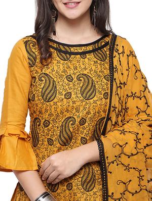 Embroidered unstitched pant suit - 15620836 - Standard Image - 4