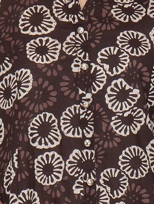 Printed slit straight kurta - 15620864 - Standard Image - 4