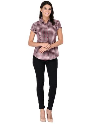 short sleeve shepherd checks shirt - 15621188 - Standard Image - 4