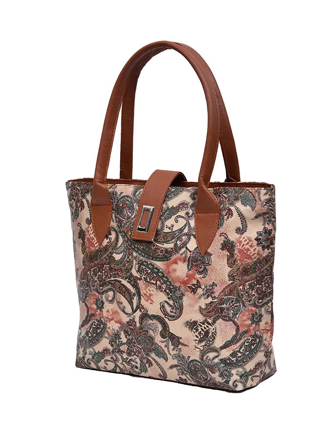 multi leatherette (pu) regular handbag - 15621321 - Zoom Image - 4