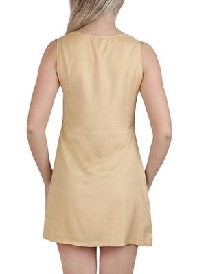 round neck a-line dress - 15621342 - Standard Image - 4