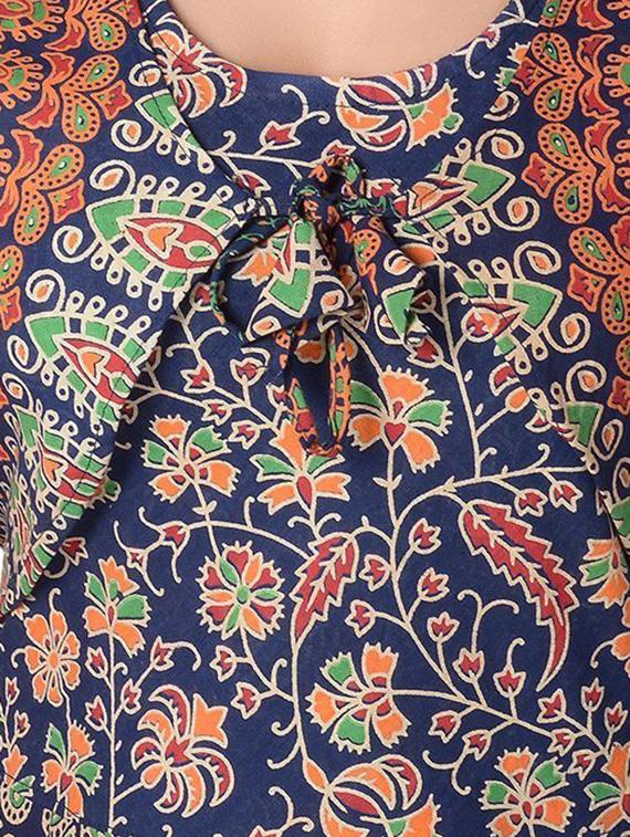 Foil print a-line dress - 15621610 - Zoom Image - 4