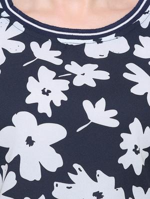 short sleeved floral top - 15621611 - Standard Image - 4