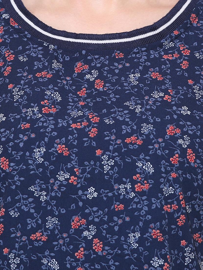 short sleeved ditsy floral top - 15621615 - Zoom Image - 4