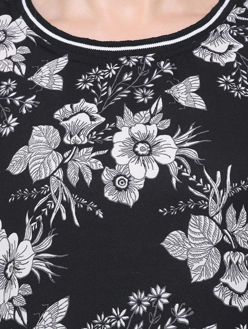 short sleeved ditsy floral top - 15621617 - Zoom Image - 4