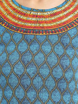Straight embellished kurta - 15621828 - Standard Image - 4